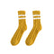 Winter Warm Plush Soft Stripe Sox Sleep Bed Sock Coral velvet socks Candy Color