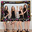Handheld PVC Inflatable Photo Frame Photo Prop Photo Background Party Decoration