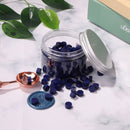 200pcs Octagon Sealing Wax Blue Wax Beads for Envelope Invitation DIY (I) Newly