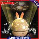 Creative Rotating Atmosphere Night Light Projection Table Lamp for Kids Acts