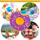 Inflatable Drink Cup Holder Donut Float Pool Party Water Coaster (Purple)