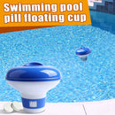Floating Chemical Chlorine Dispenser Pump Tablets Water Purifier Swimming Pool