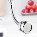 Rotatable Tap Aerator Sink Shower Faucet Bubbler (Long 3-piece Shower) Newly