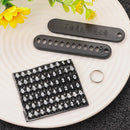 Creative with Phone Number Key Ring Plate Anti-lost Keychain Car DIY