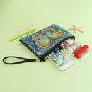 DIY Butterfly Special Shaped Diamond Painting Women Wristlet Purse Zipper Clutch