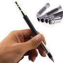 Adjustable Useful Metal Pen Holder Dual Head Art Write Tool Pencil Extender