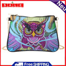 DIY Special Shaped Diamond Painting Chain Clutch Leather Shoulder Messenger Bag