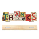 Decoration Double-sided Festive Wooden Sign Christmas Theme Home Decor