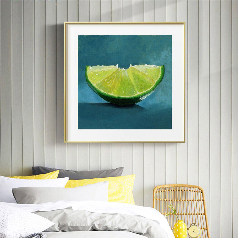 Lemon Piece Oil Paint By Numbers Wall Art Craft Home Decoration Gift No Frame