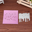 Die Cuts Manual Cover Lace Stencil Scrapbook Embossing DIY Album Card