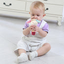 Baby Rattles Cartoon Animal Hand Bells BB Stick Music Shaker Baby Toys (D) Newly