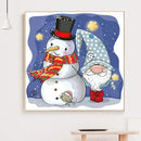 Snowman Goblin 5D DIY Full Drill Diamond Painting Picture Rhinestone Mosaic Art