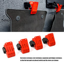 4pcs Car Floor Pad Cleaning Solution Hook Carpet Wash Clamp Yoga Mat Clip T