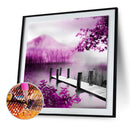 5D DIY Full Drill Diamond Painting Scene Lake Cross Stitch Embroidery Kits