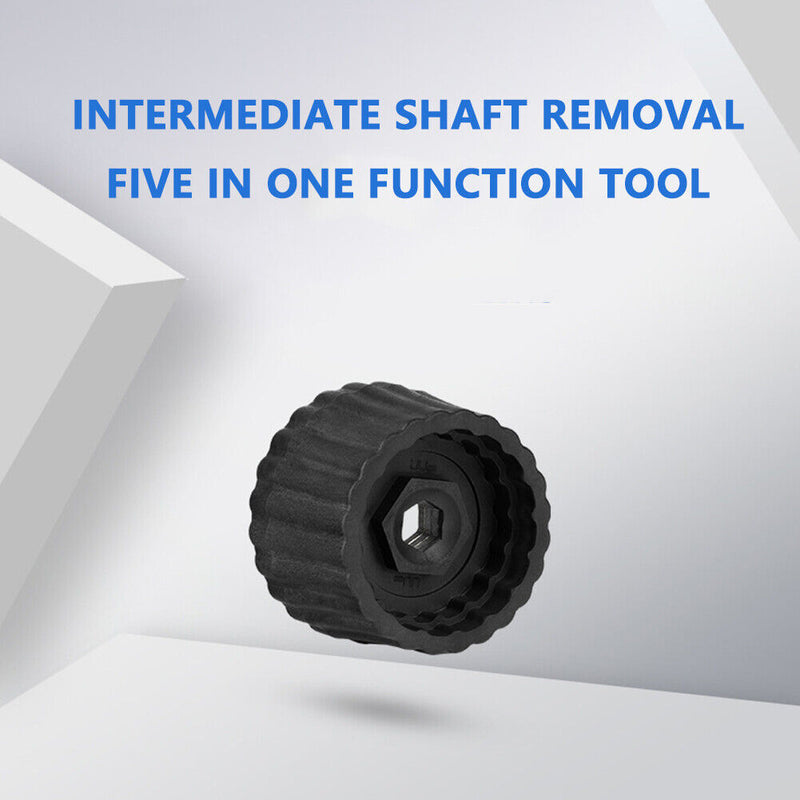 Portable 5-in-1 Bicycle Wrench Socket Repair Tool for