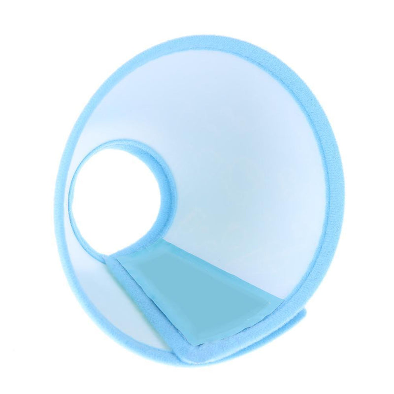 Dog Cat Protection Cover Wound Healing Cone Protective Collar(Blue 06) Newly