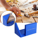 Round Center Line Scriber 45 Degree Drawing Pen Blank Center Finder (Blue) Newly