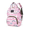 Women Print Large Mummy Diaper Bag Scroller Organizer Fashion Maternity Handbags