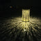 Hollow Maple Leaf Solar LED Lantern Light Path Lawn Patio Hanging Decor Lamp