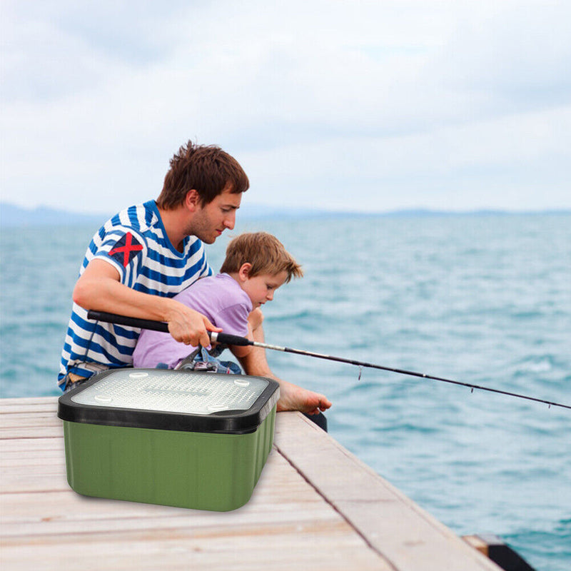 Square Lures Fishing Accessories Box Large Capacity Bait Hook Storage Organiz