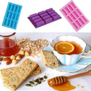 1xRectangular Thick Silicone Mold For Handmade Soaps Craft DIY Homemade I2U6