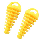 Motorcycle Exhaust Pipe Air-bleeder Plug Muffler Wash Plug Small (Yellow) Newly