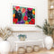 Black Cat in Flowers Oil Paint By Numbers Kit DIY Acrylic Painting Picture