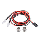 2pcs 5mm White LED Lights Lamp for 1/12 1/18 1/10 1/8 Axial Scx10 RC Cars Parts