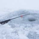Outdoor Screw Fixed Nail Ice Auger Spiral Drill Rod Holder Fishing Tackle