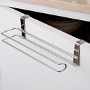 Kitchen Roll Paper Holder Bathroom Tissue Hanging Hook Towel Storage Rack