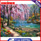 DIY 5D Diamond Painting Full Round Mosaic Landscape Handmade Picture Home Decor