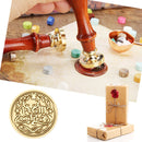 25mm Christmas Wax Seal Stamp Cartoon Head DIY Retro Sealing Decor (SD055)