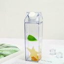 500ml Milk Water Bottles Transparent Portable Home Milk Bottles Mugs D2F2 E6B4