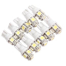 10PCS T10 5050 5SMD LED White Light Car Side Wedge Tail Light Lamp Bright Newly