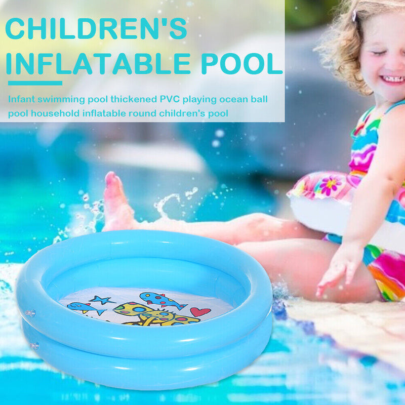 Baby Swimming Pool Children Summer Kids PVC Inflatable Round Bath Tub Water