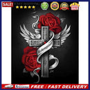 DIY Diamond Painting Kits Abstract Cross Full Round Drill Wall Home Decoratio