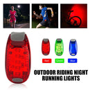 6-Pack LED Safety Light High Visibility Clip to Clothes Strap for Running Newly
