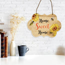 Welcome Door Sign, Sunflowers Bee Wall Plaque, for Festival, Porch, Front Door