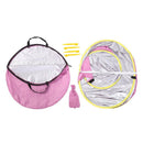 Portable Kids Baby Games Beach Tent Build Outdoor Swimming Pool (Pink)
