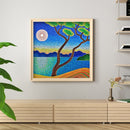 Diamond Painting 5D DIY Tree by the lake Full Special Drill Rhinestone Newly