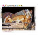 5D Horse Diamond Embroidery Painting Rhinestone Cross Stitch Home Decor