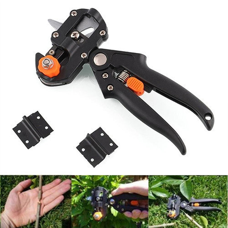 Garden Fruit Tree Pruning Shears Scissor Grafting CuttingTool + 2 Blades