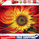 Painting By Numbers Kit DIY Vortex Sunflower Canvas Oil Art Picture Craft