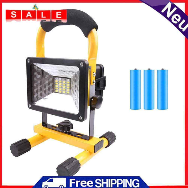 LED Light Waterproof Rechargeable Flood Work Lamp Kit for Outdoor Car Repair