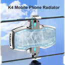 K4 Universal Mobile Phone Game Cooler System Cooling Fan Radiator Cool Heat Sink