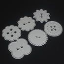 6pcs Button Cutting Dies Stencil Metal Scrapbooking Card Decoration Craft
