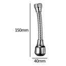 Kitchen Faucet Water Bubbler Saving Tap Aerator Faucet Shower Head (Long) Newly