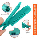 2pcs Hair Roots Fluffy Curlers Clip Hair Curler Twist DIY Tool (Green)  Newly