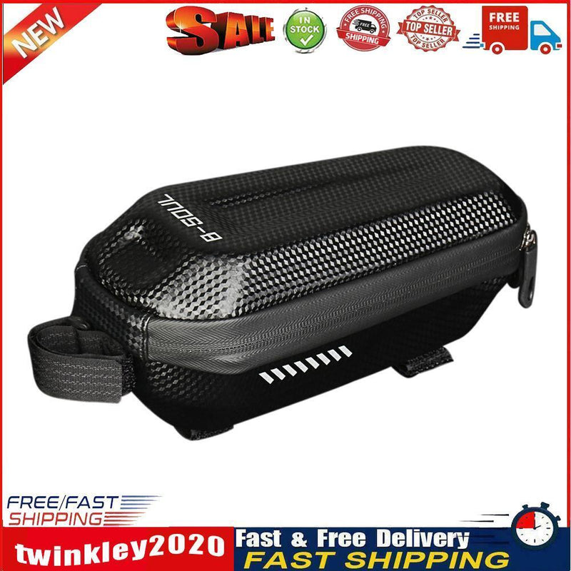 Waterproof Mountain Bicycle Hard Shell Front Tube Bag Cycling Accessories Newly