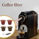 4X Refillable Coffee Capsule Cup Reusable Filter For Nespresso UK U7V1 K8R4 W1N1